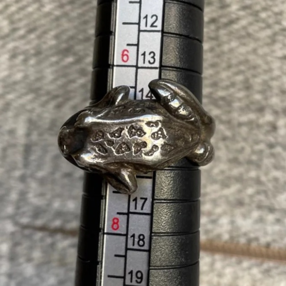 James Avery Frog Ring Size 7
